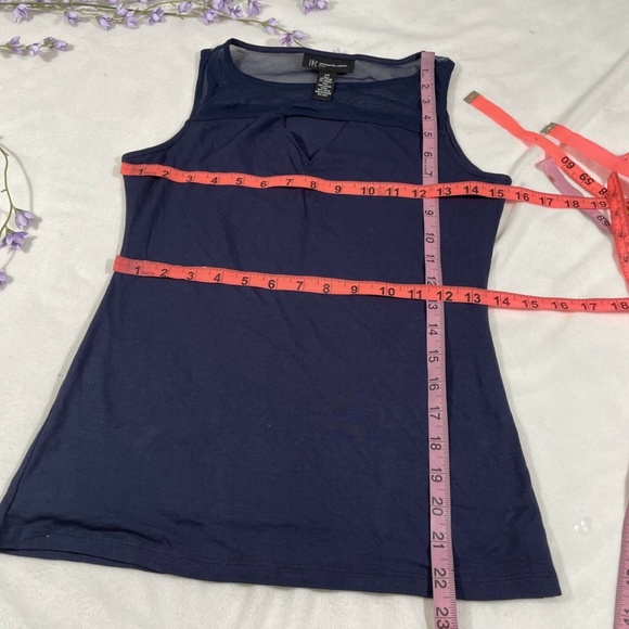 NEW INC International‎ Concepts [ Petite PS Small ] Keyhole Illusion Top - Picture 8 of 8